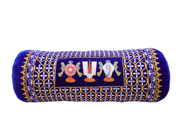 Tenkalai Cylinder Dindu Blue - Image 4