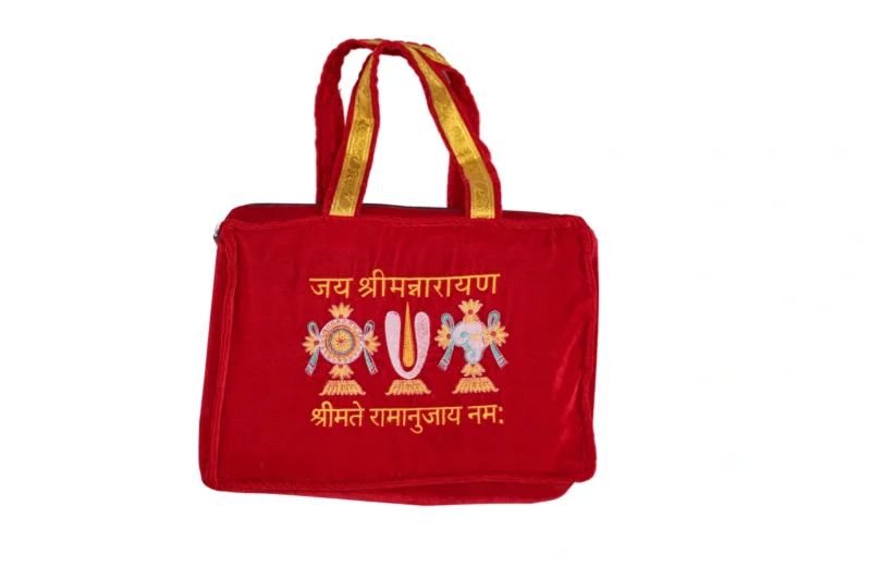 Vadagalai Red Welvet Big Bag