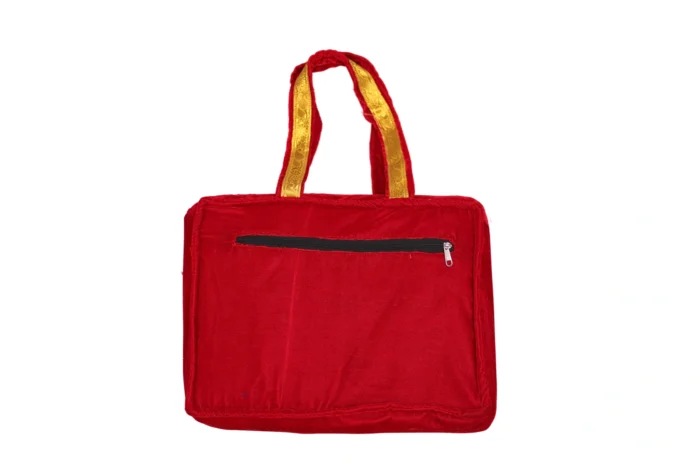 Vadagalai Red Welvet Big Bag - Image 2