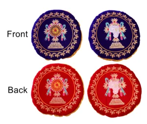 Shankha Chakra Dindu Blue Red