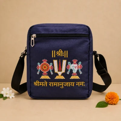 Tenkalai Medium Blue Bag