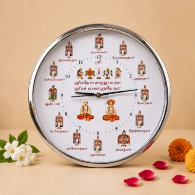 Alwar Clock Tenkalai Tamil