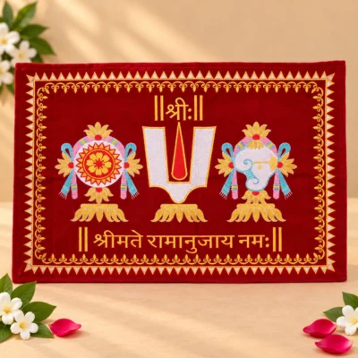 Tenkalai Small Screen Red