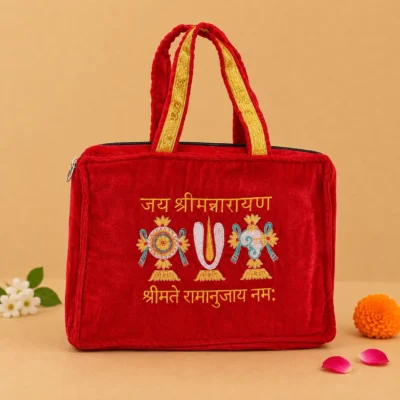 Vadagalai Red Welvet Big Bag