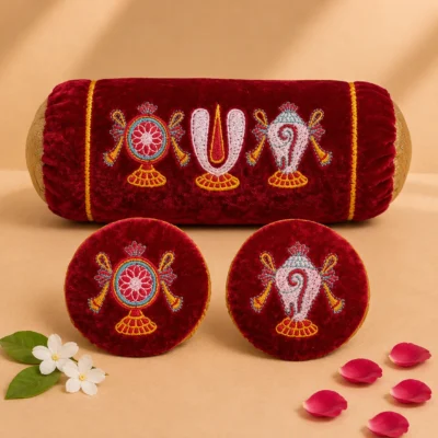 Vadagalai small Cylinder Dindu Red ( Red Srichurnam)