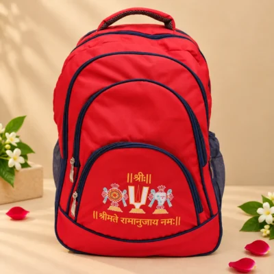 Tenkalai Travelling Bag Red