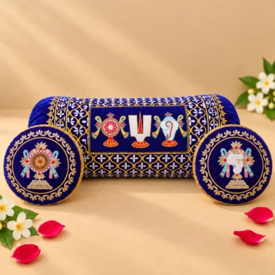 Tenkalai Cylinder Dindu Blue